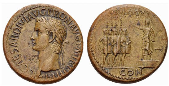 Sestertius of Caligula
